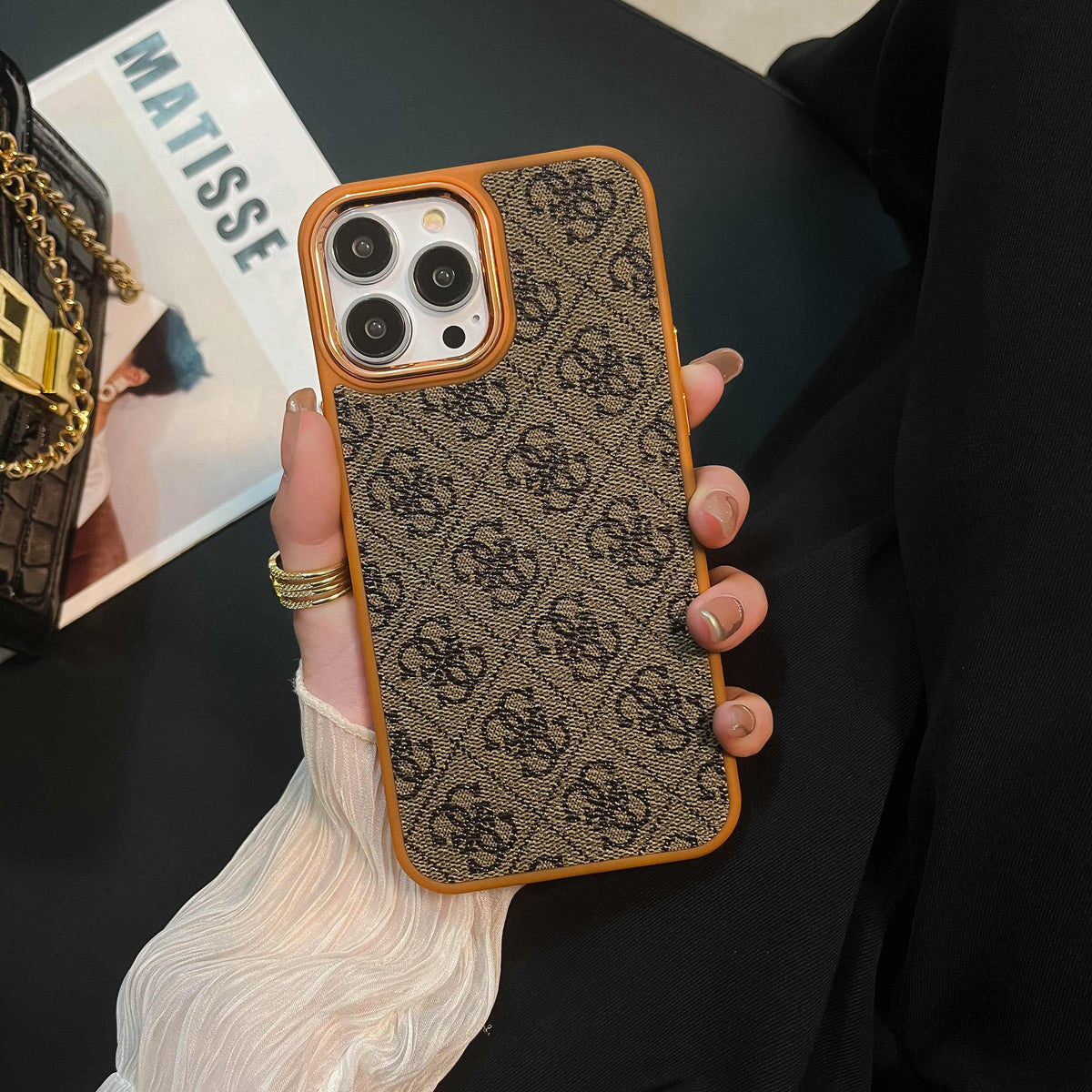 Yellow iPhone Case-MD231025 - product view 2