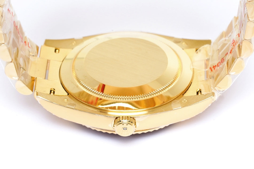 Yellow Gold Stick Dial 40MM Watch - product view 6