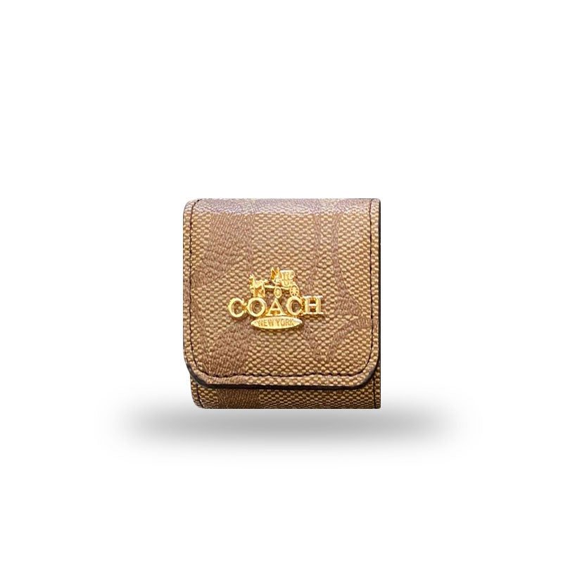 Coach AirPods Cases Light Brown-LGK240425 - product view 1