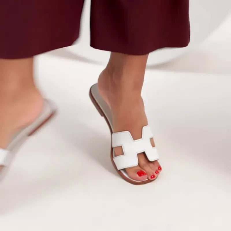 Minimal Double H Logo Slides - product view 13