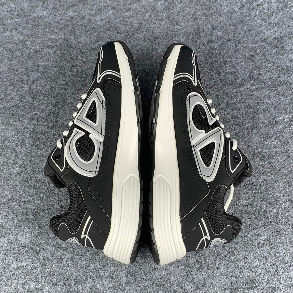 Dior B30 'Reflective CD30 Sneakers 'Black' - product view 4