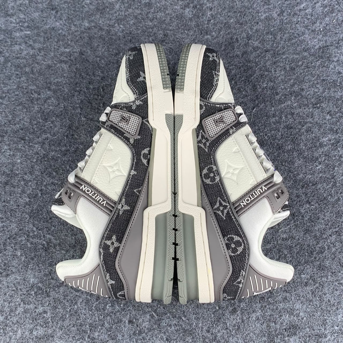 LV Trainer Monogram Denim 'Grey' (B-Grade Version) Sneakers - product view 4