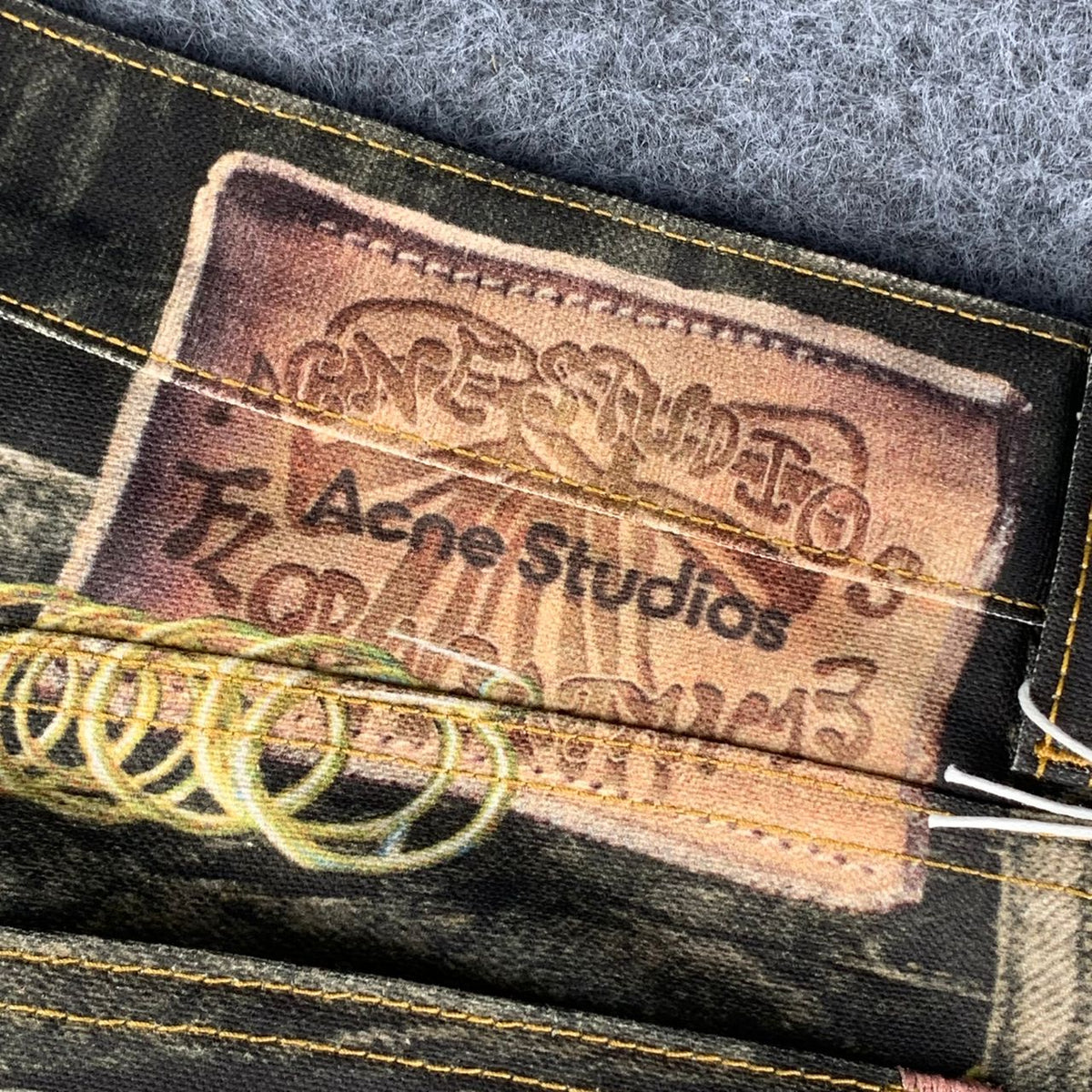 Acne Studios Loose Fit Jeans Year Of The Horse - product view 6