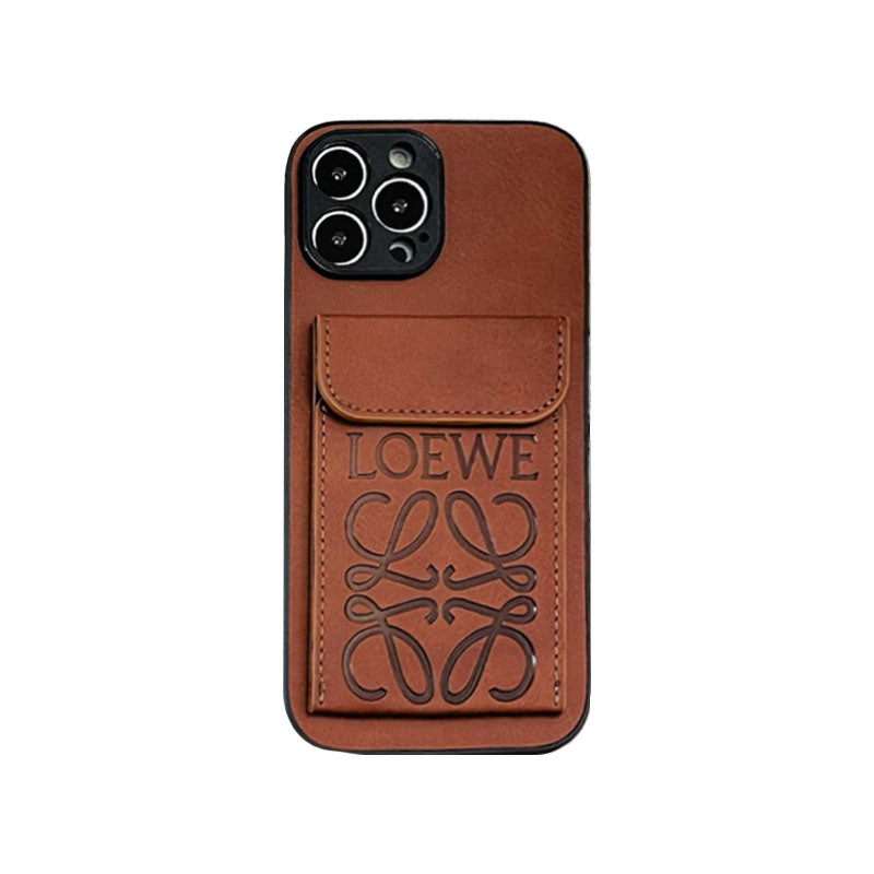 iPhone Case With Card Holder Brown-LZP241448 - product view 8