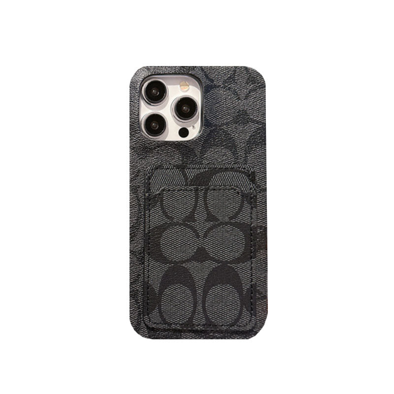 Classic Classic iPhone Case With Card Holder White -JQB240330 - product view 8