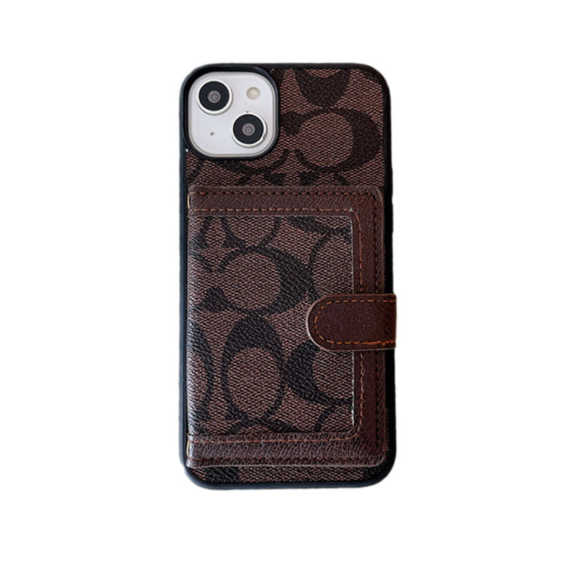 Classic iPhone Case With Wallet And Crossbody Strap White -XK240402 - product view 8