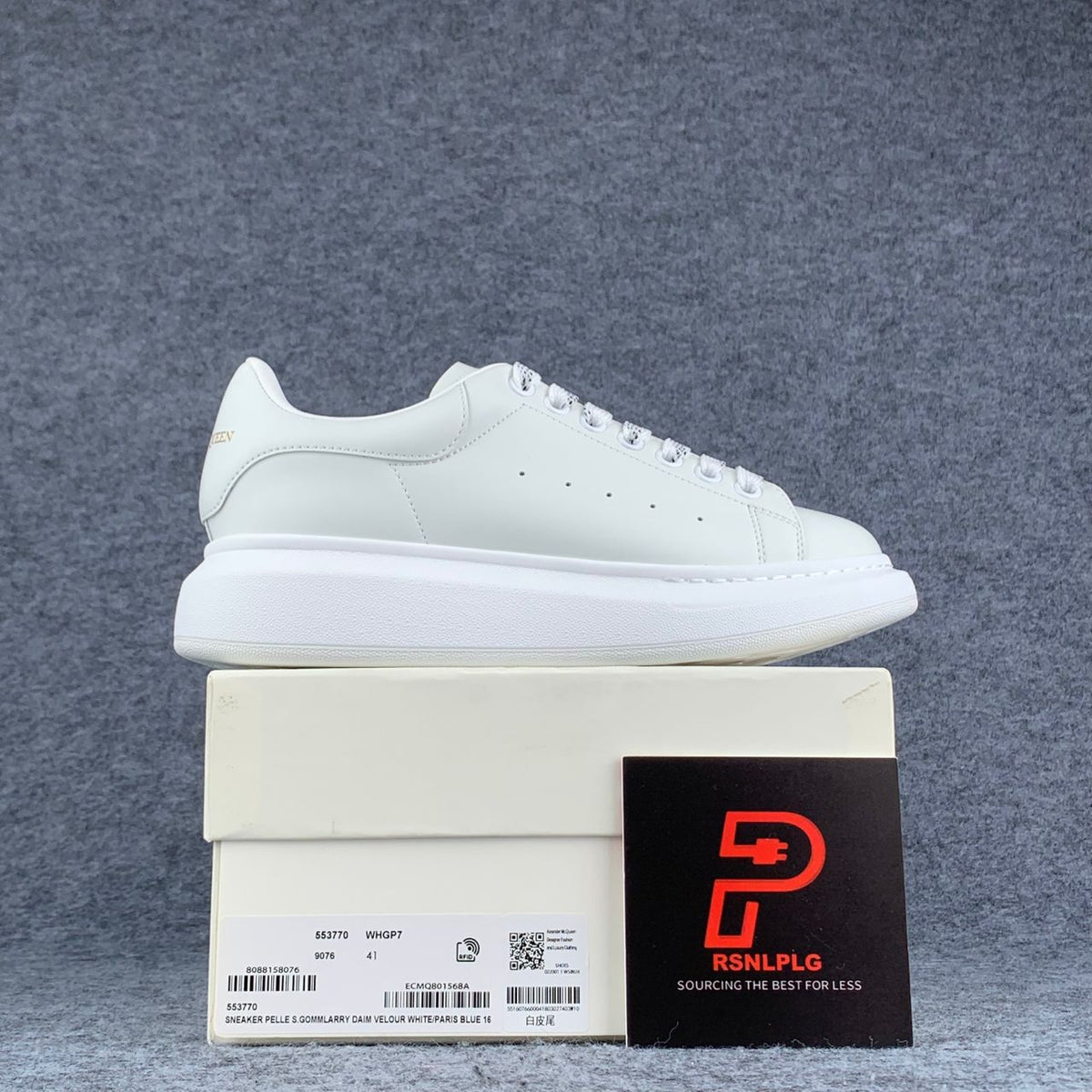 Alexander McQueen Oversized Sneaker 'White' - product view 1