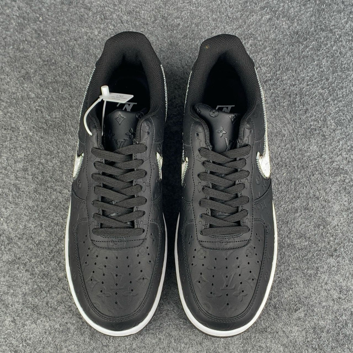 (Custom) Air Force 1 Sneakers 'Black' - product view 2