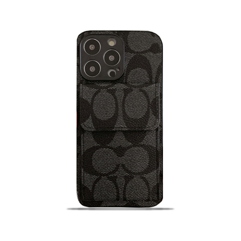 Classic iPhone Case With Wallet Black-HP240513 - product view 1
