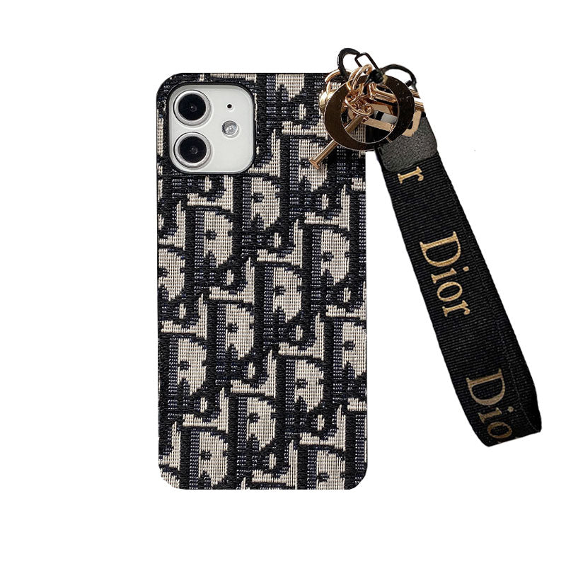 Fashion iPhone Case With Strap Black-GS240315 - product view 1