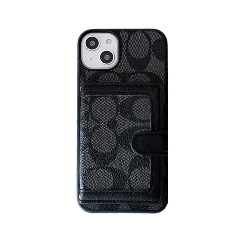 Classic iPhone Case With Wallet And Crossbody Strap White -XK240402 - product view 7