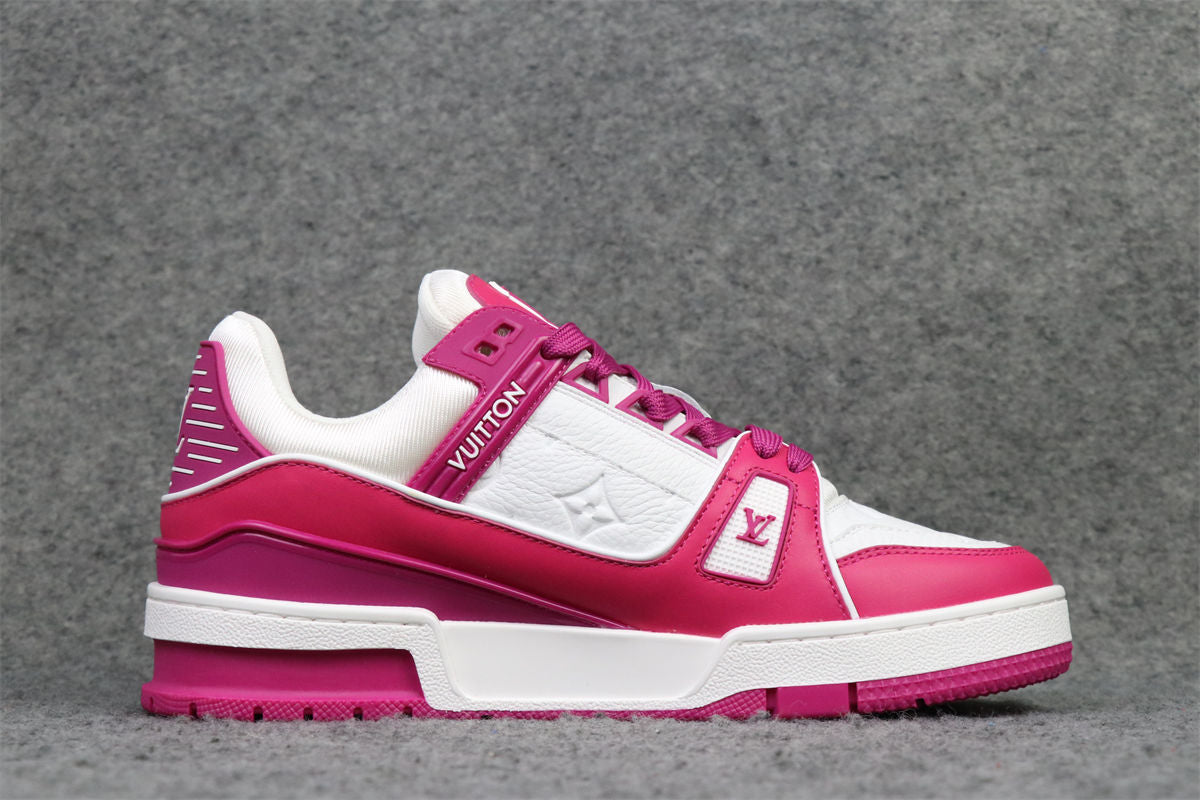 WMNS LV Trainer Sneakers 'Fuchsia' - product view 2
