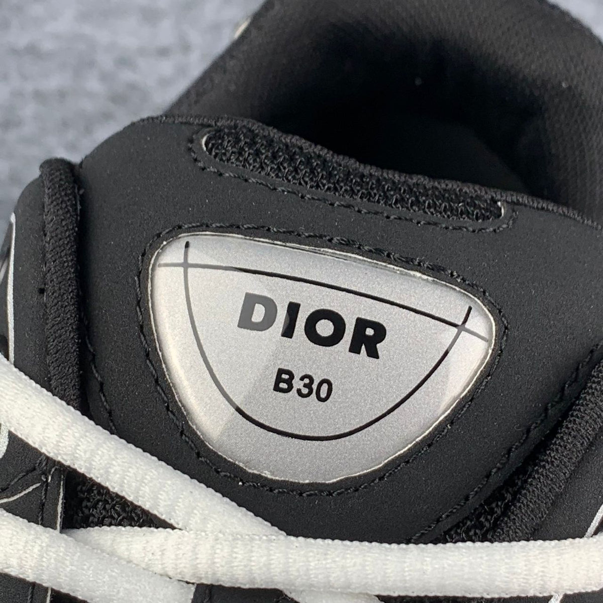 Dior B30 'Reflective CD30 Sneakers 'Black' - product view 9