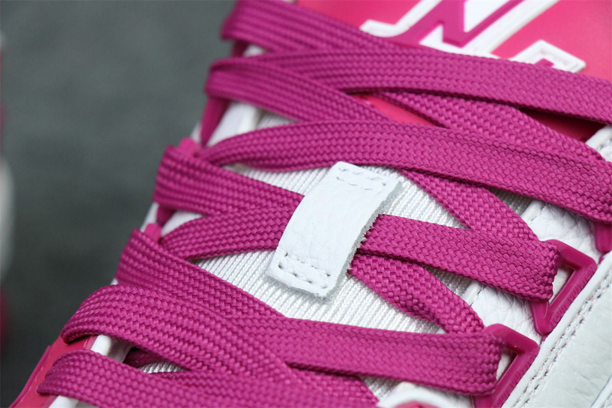 WMNS LV Trainer Sneakers 'Fuchsia' - product view 5
