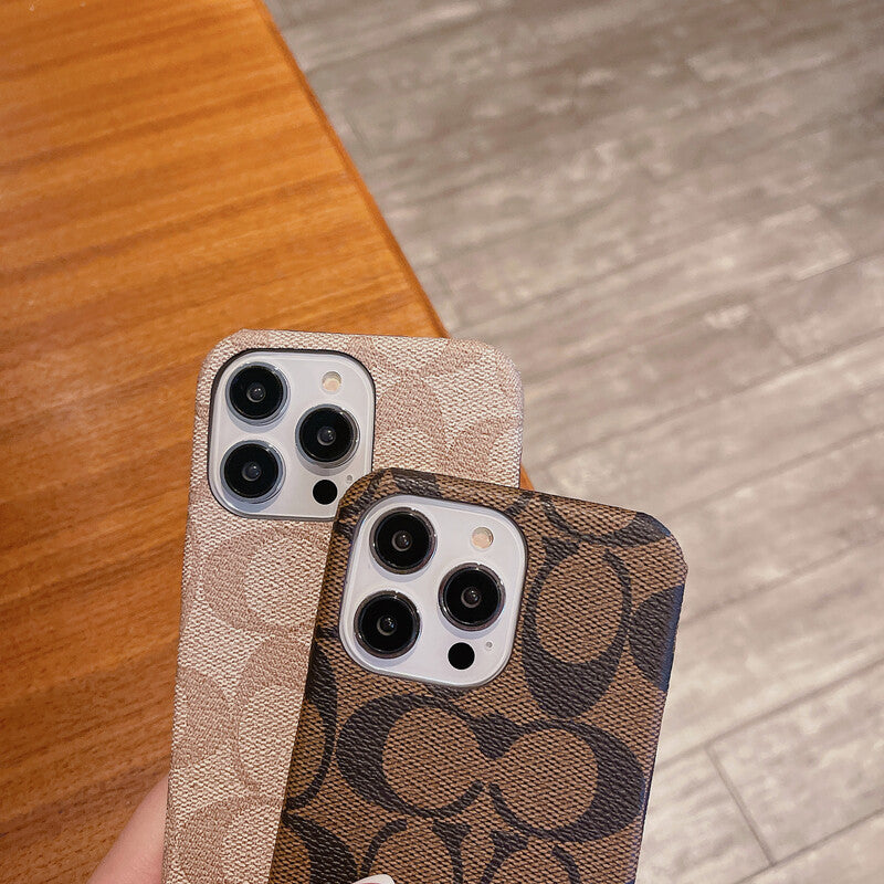 Classic Classic iPhone Case Coffee -JDK241426 - product view 3