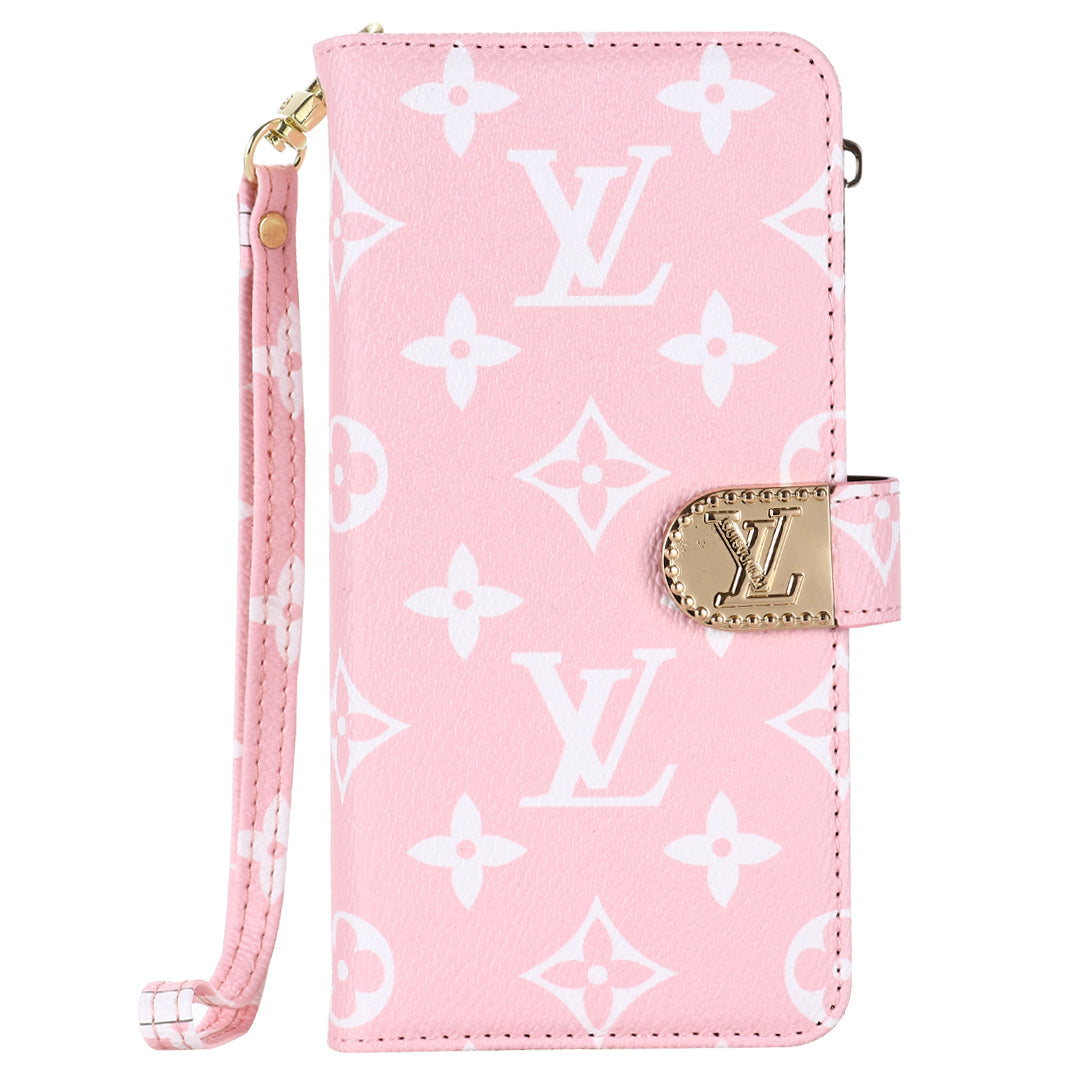 MONOGRAM CANVAS LEATHER WALLET SAMSUNG MOBILE PHONE CASE - product view 11