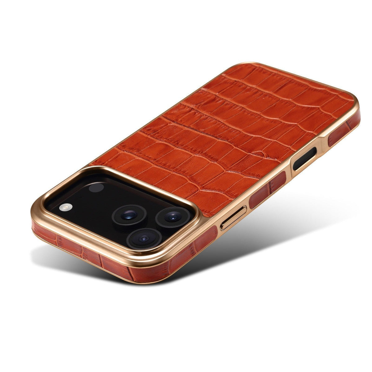 Croc-Embossed Leather Case for iPhone Case - product view 4