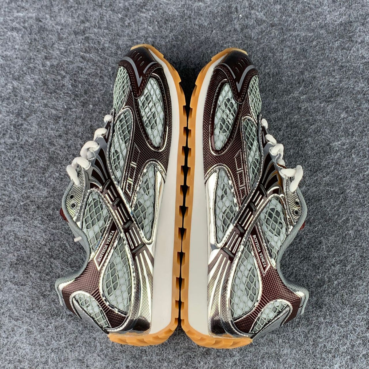 Bottega Veneta Wmns Orbit Sneaker 'Merlot' - product view 3