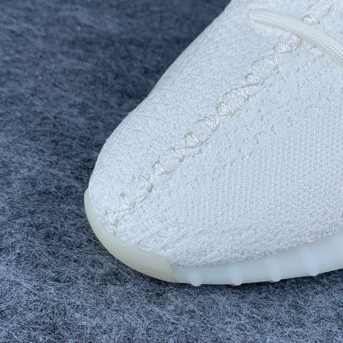 Yeezy Boost 350 V2 Sneakers 'Cream White / Triple White' - product view 7