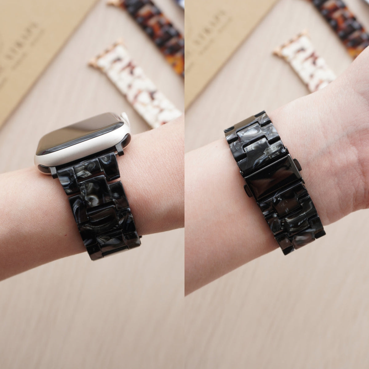 Mattea Resin Link Watch Band - product view 5