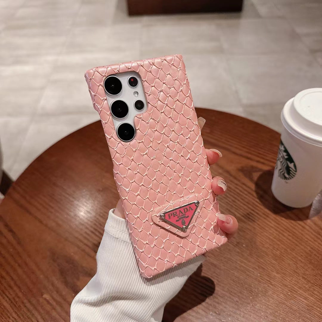 Stylish PR Snake Print Phone Case for Samsung Galaxy - product view 2