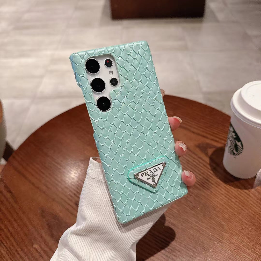 Stylish PR Snake Print Phone Case for Samsung Galaxy - product view 3