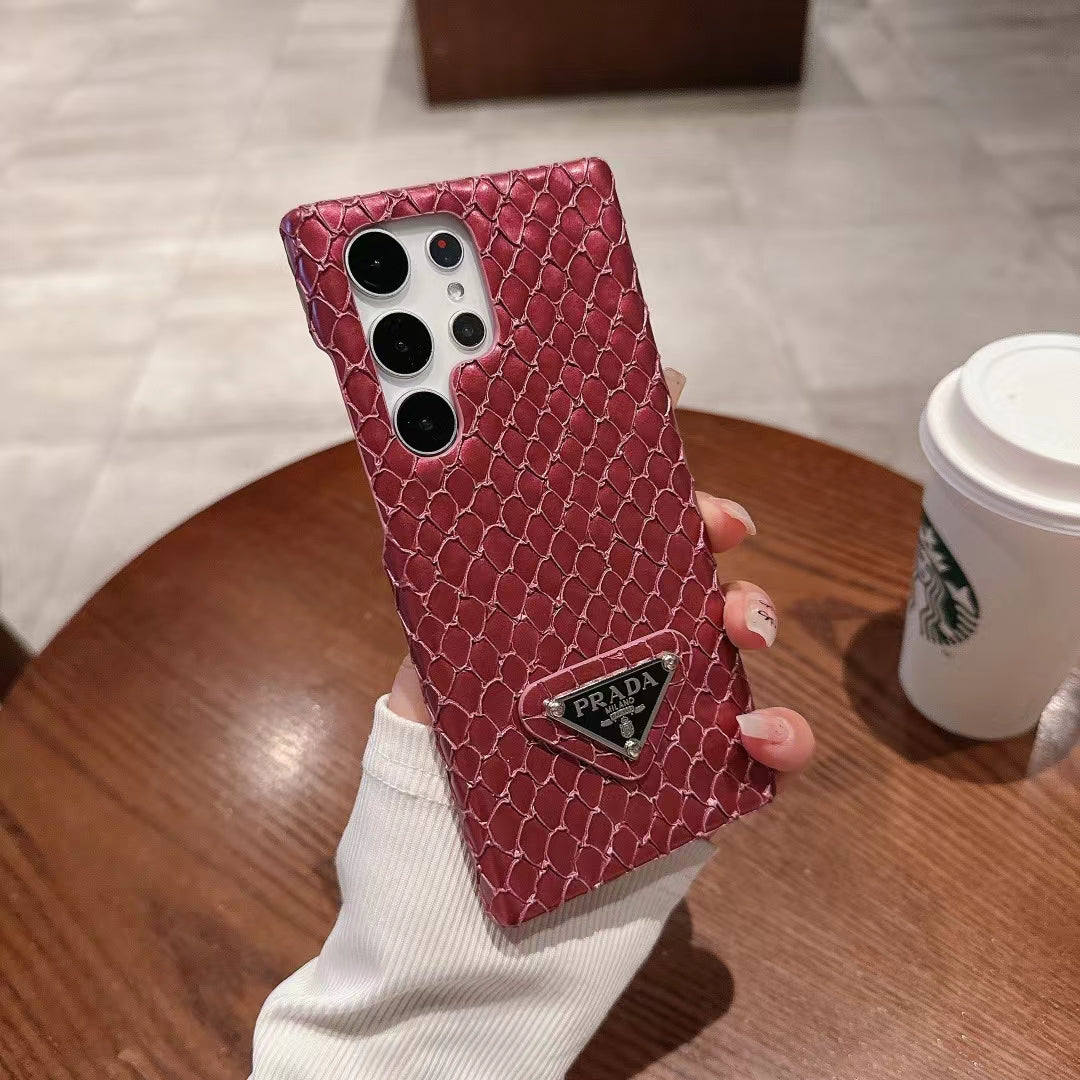 Stylish PR Snake Print Phone Case for Samsung Galaxy - product view 6