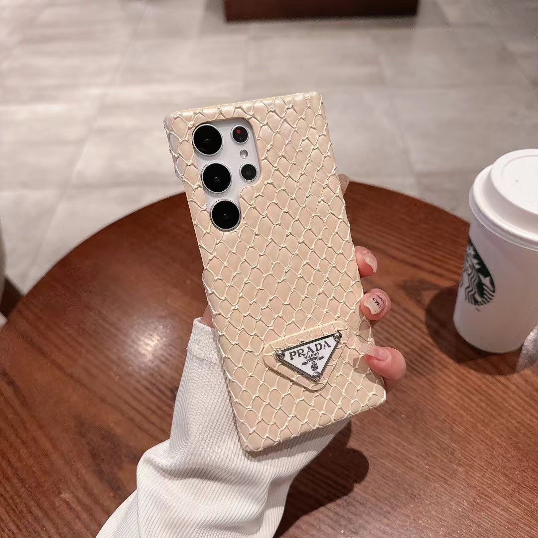 Stylish PR Snake Print Phone Case for Samsung Galaxy - product view 4