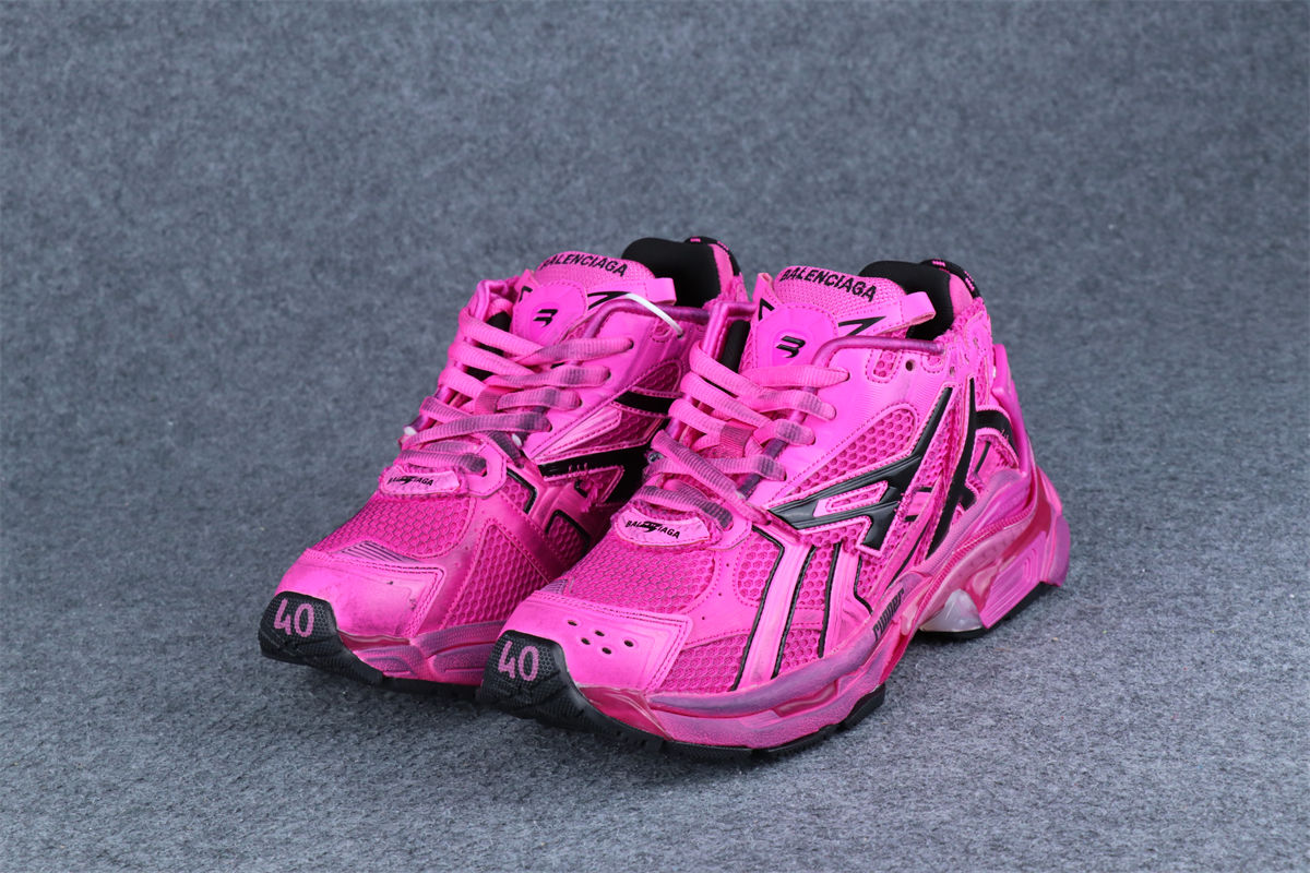 Balenciaga Wmns Runner Sneaker 'Dark Pink' - product view 16
