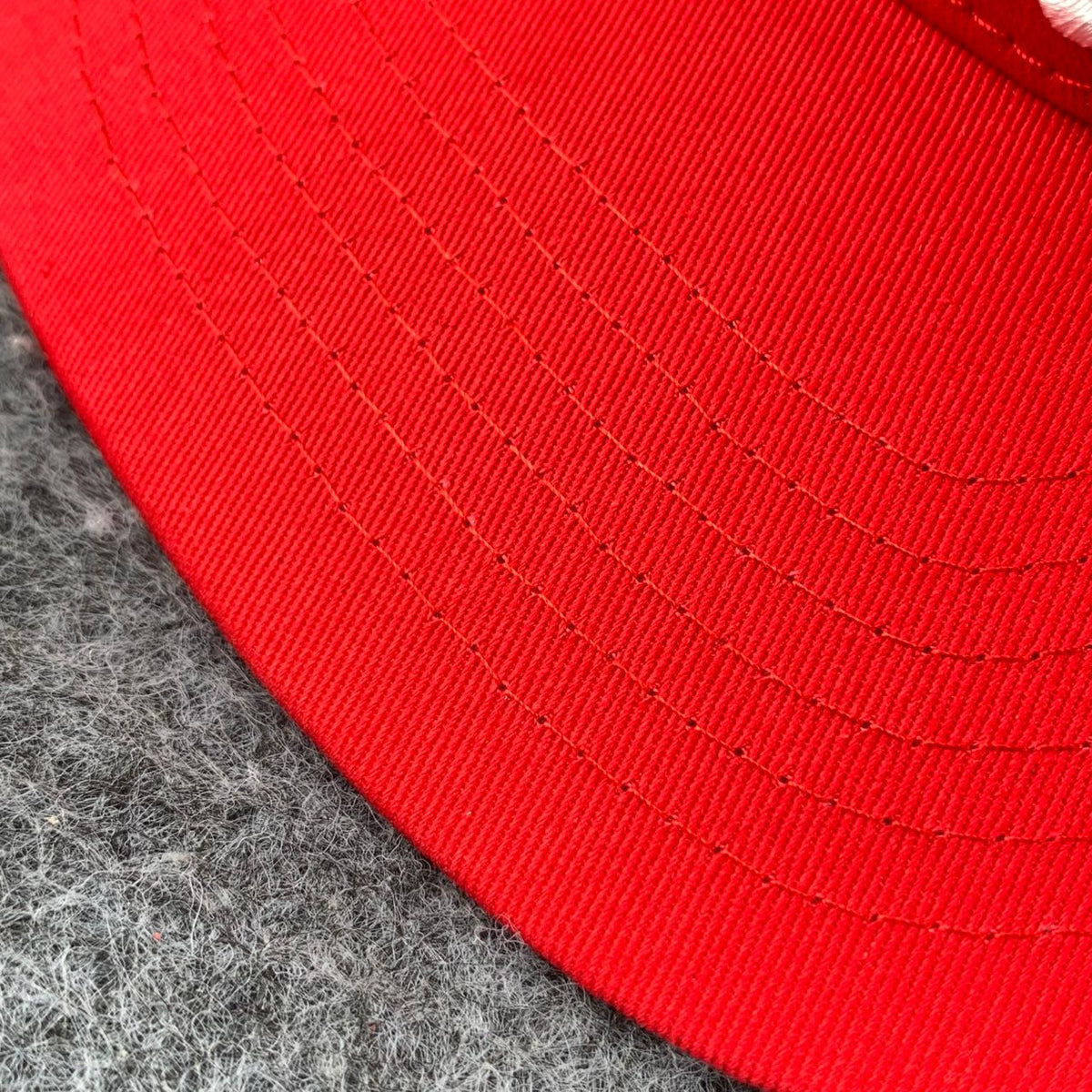 Chrome Hearts Cross Patch Snapback 'Red' - product view 6