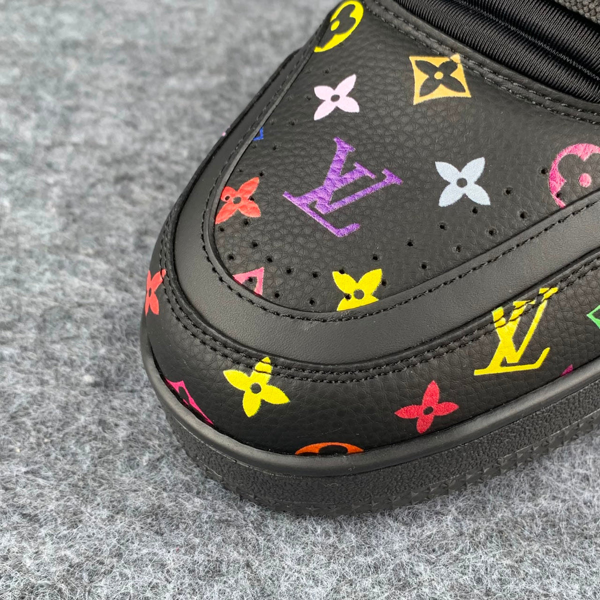 Takashi Murakami x Louis Vuitton Trainer Sneakers 'Black' - product view 7