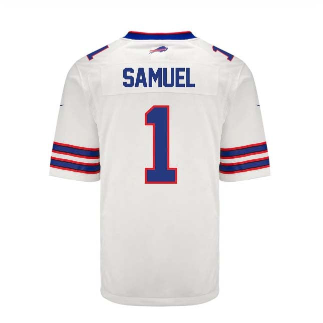 American Football Jersey | B.Bills #1 Curtis Samuel Player White Game Jersey -American Stitched Football Jerseys - image 1