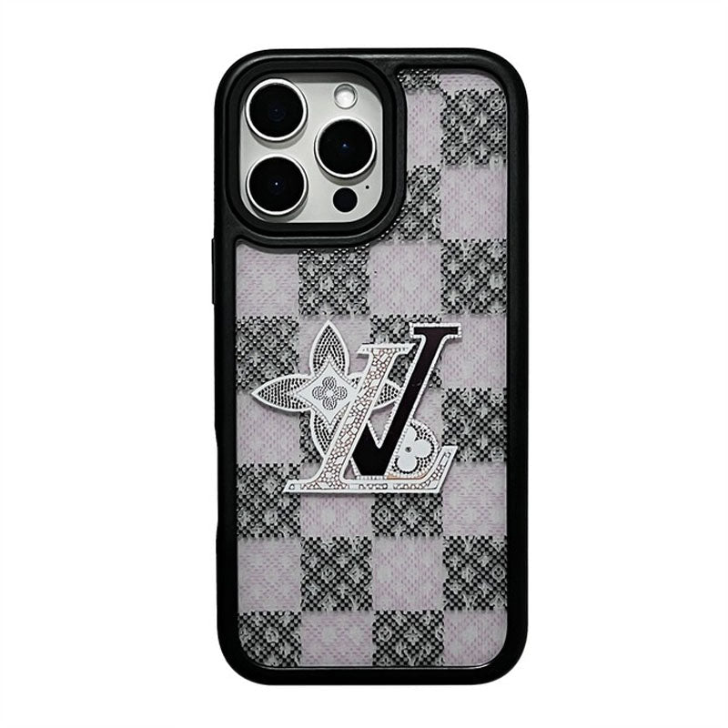 Black Corner iPhone Case - product view 1