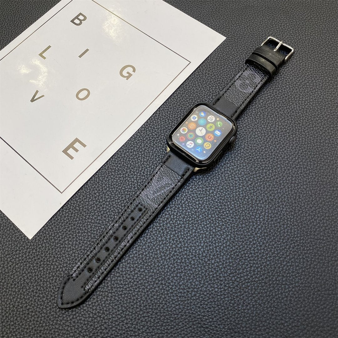 APPLE WATCH STRAP STITCHING MONOGRAM LEATHER - product view 3