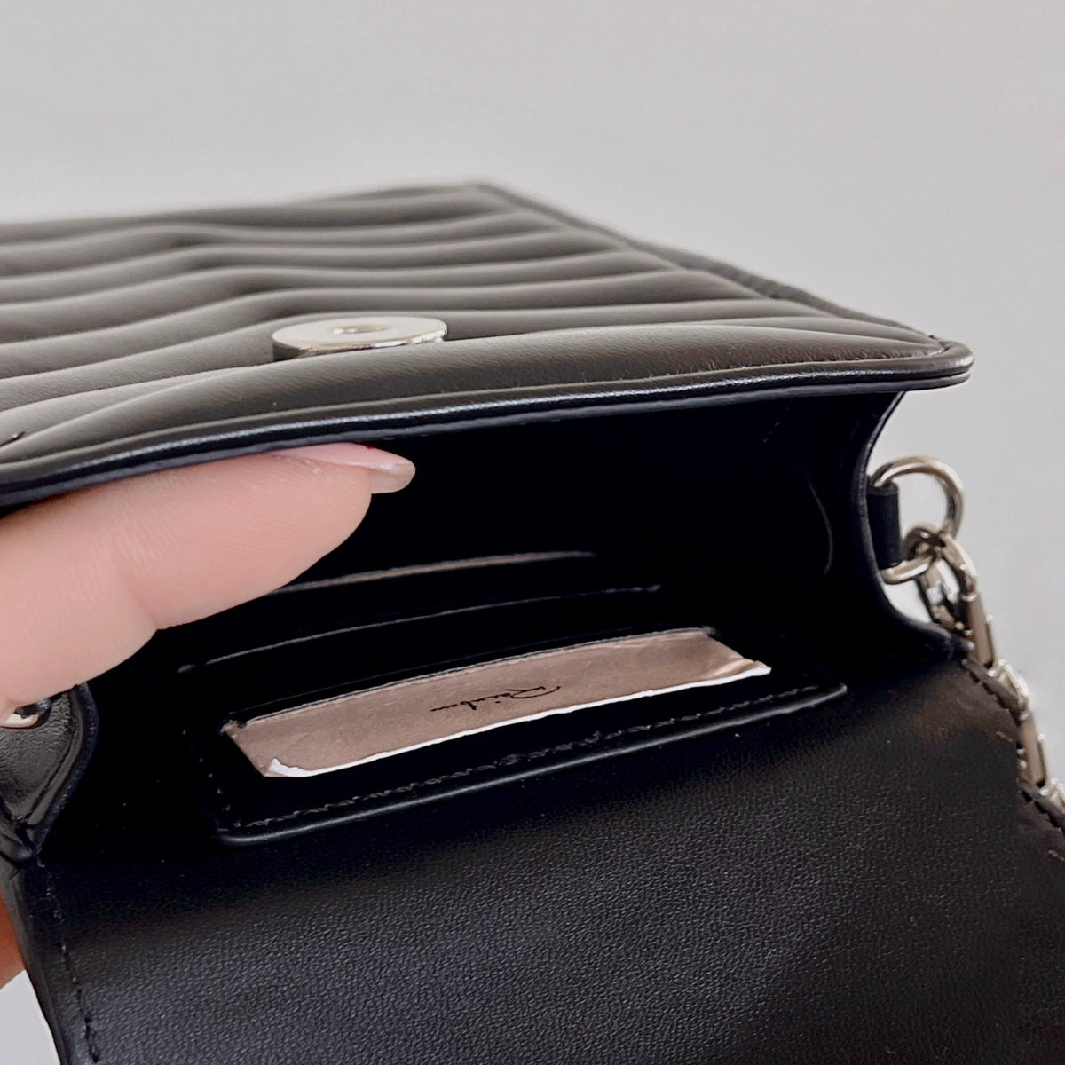 Crossbody Leather Phone Bag - product view 3