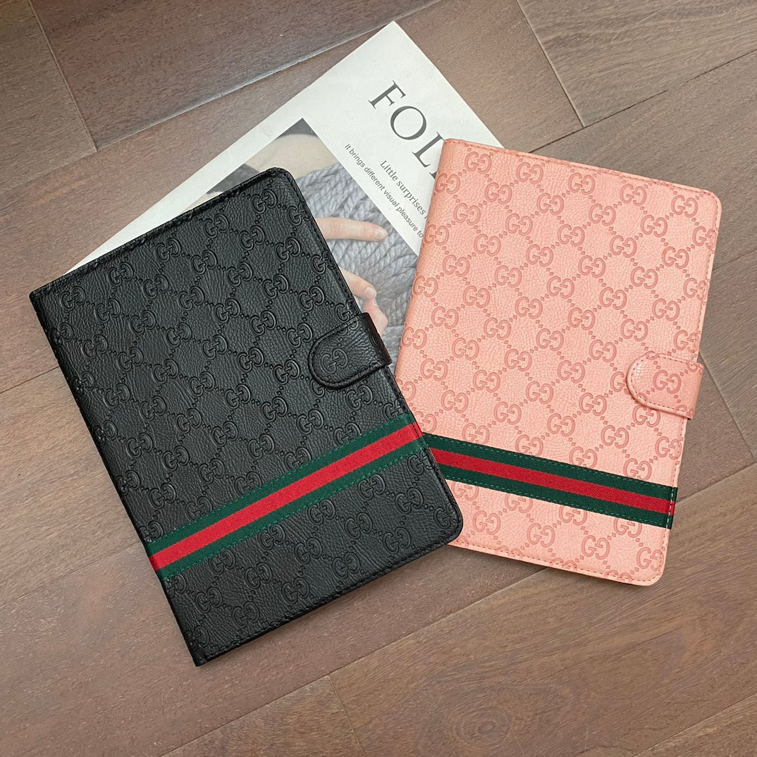 3D Embossing Flip Cover Holster Apple iPad Cases With Stand Function - product view 1