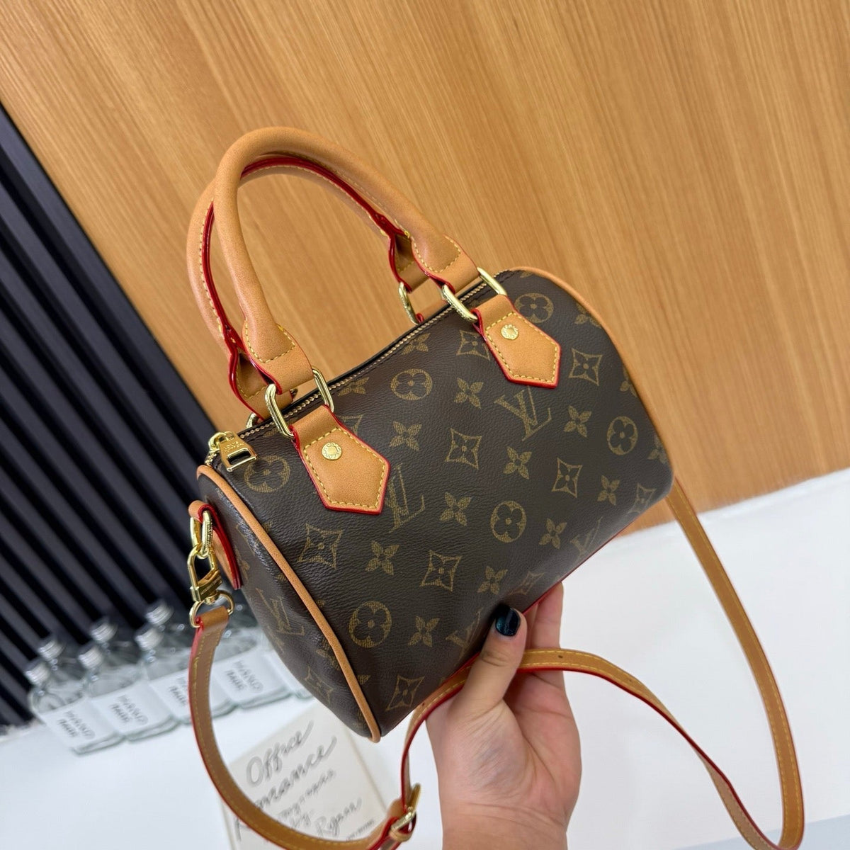 Classic Monogram Mini Barrel Bag - product view 4