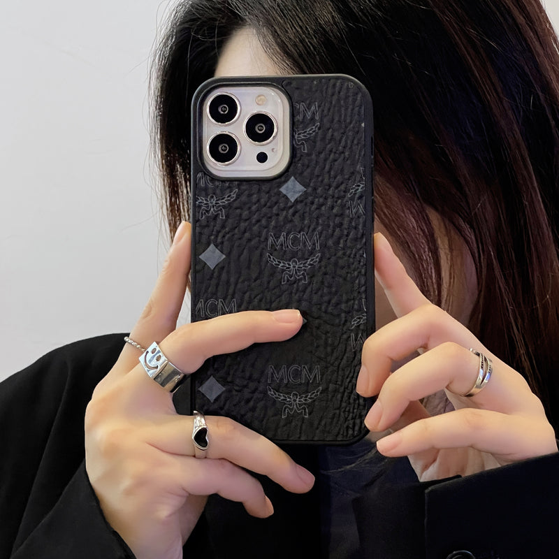 MCM iPhone Case Black-MCK240603 - product view 2