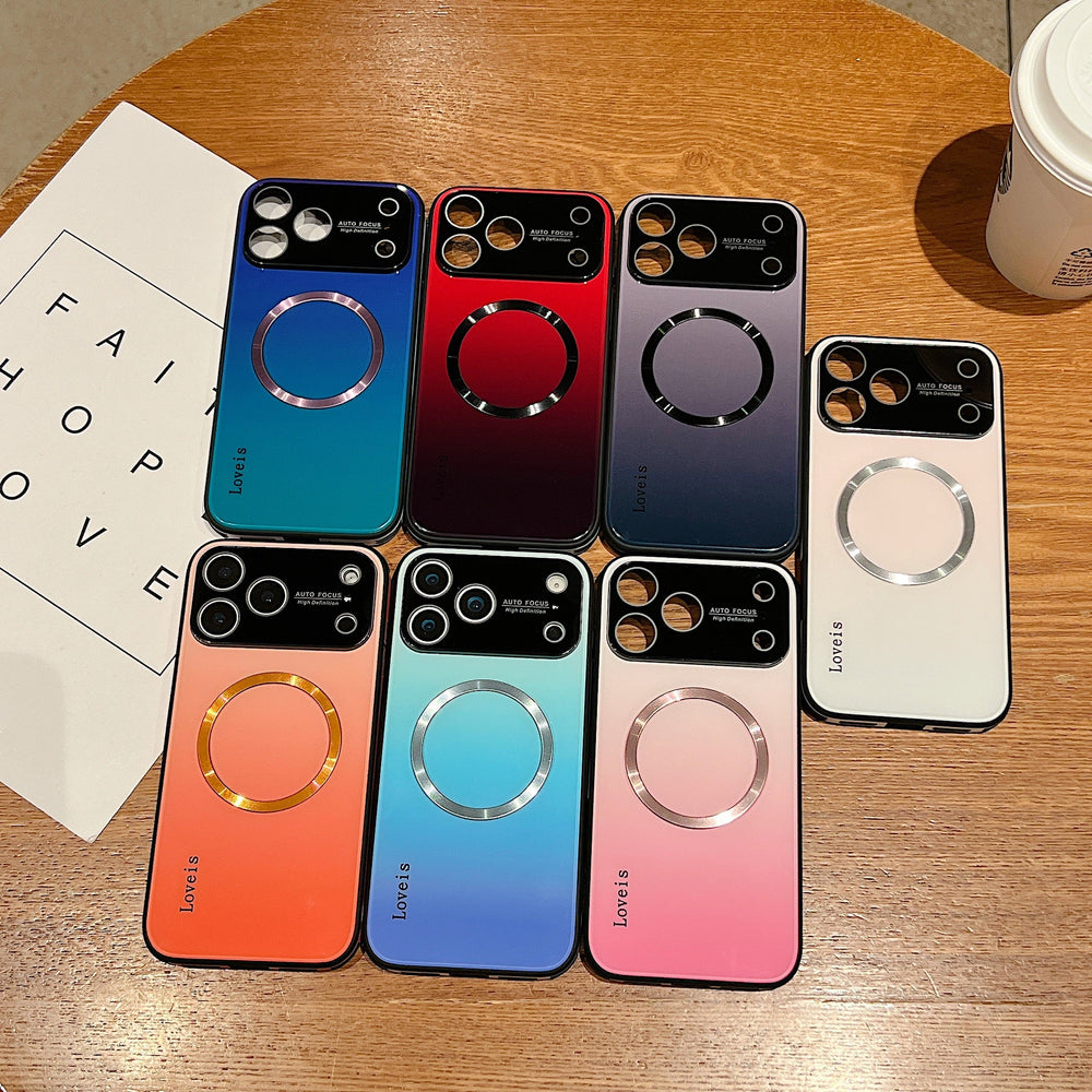 MagSafe Magnetic Gradient Phone Case with Lens Protection - product view 1