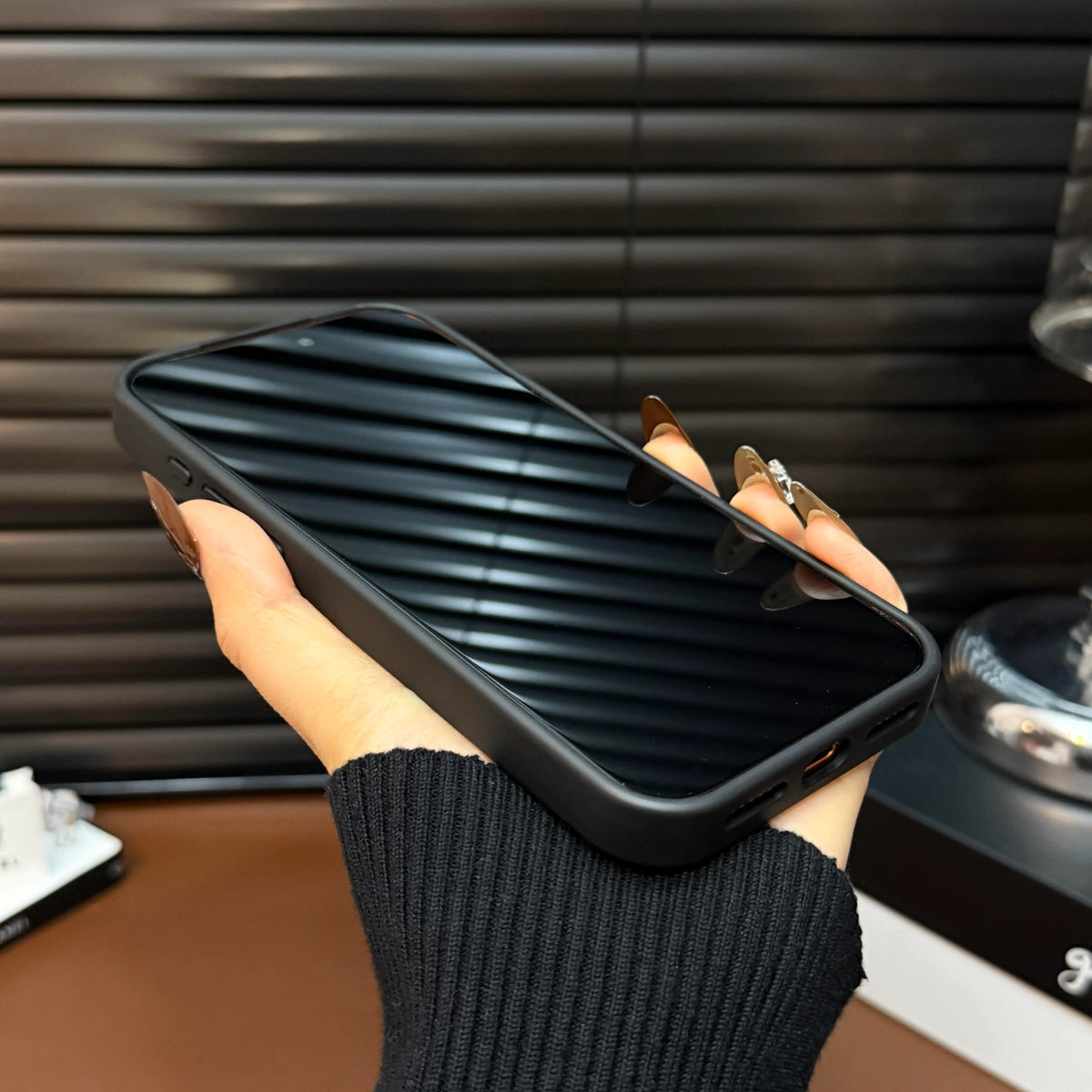 Quilted Leather iPhone Case - product view 5