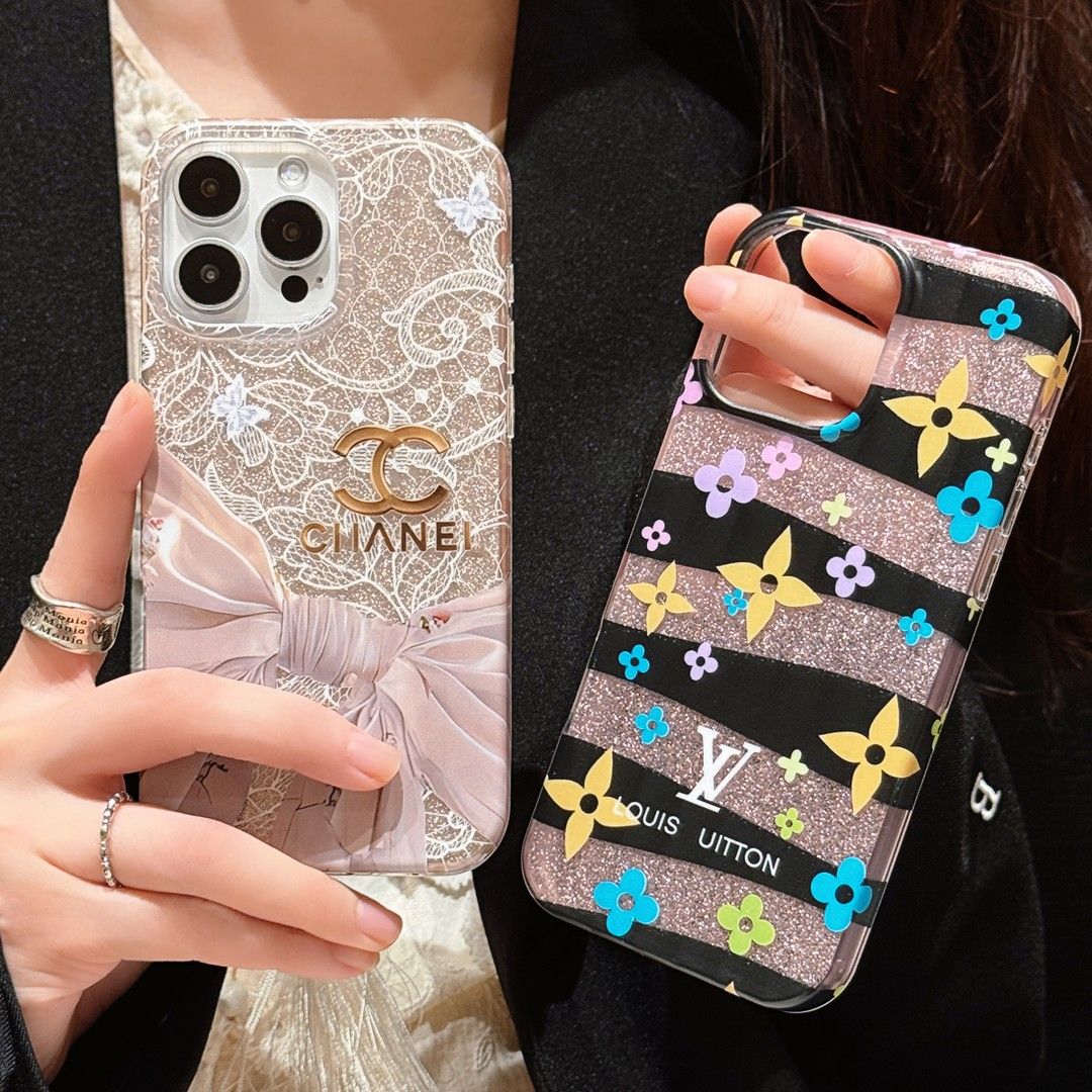 Chic Elegance: Pearl-Embellished iPhone Case - product view 4