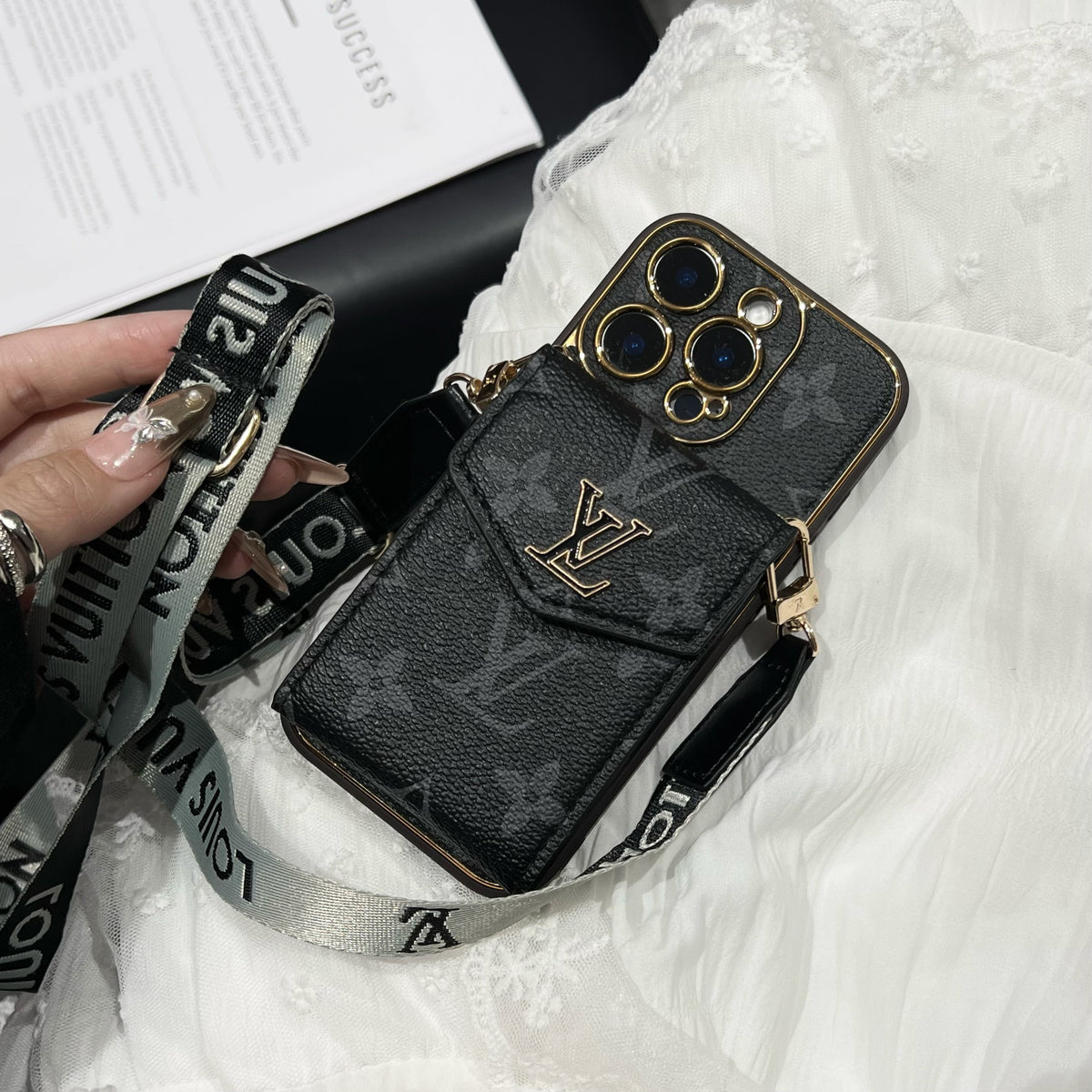 Classic Card Holder iPhone Case - product view 4