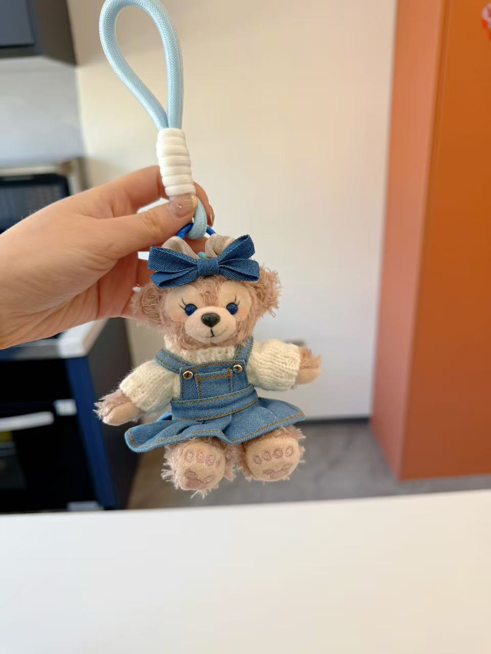Limited Edition Sherry May Plush Keychain - Luxe Teddy Bear Bag - product view 2
