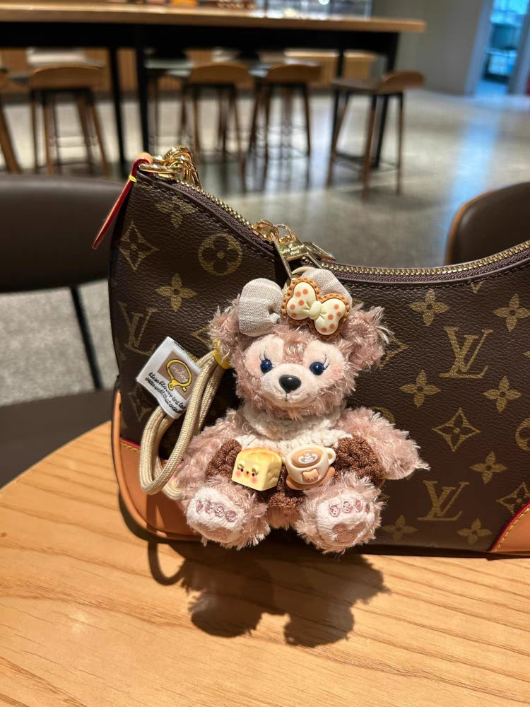 Limited Edition Sherry May Plush Keychain - Luxe Teddy Bear Bag - product view 3