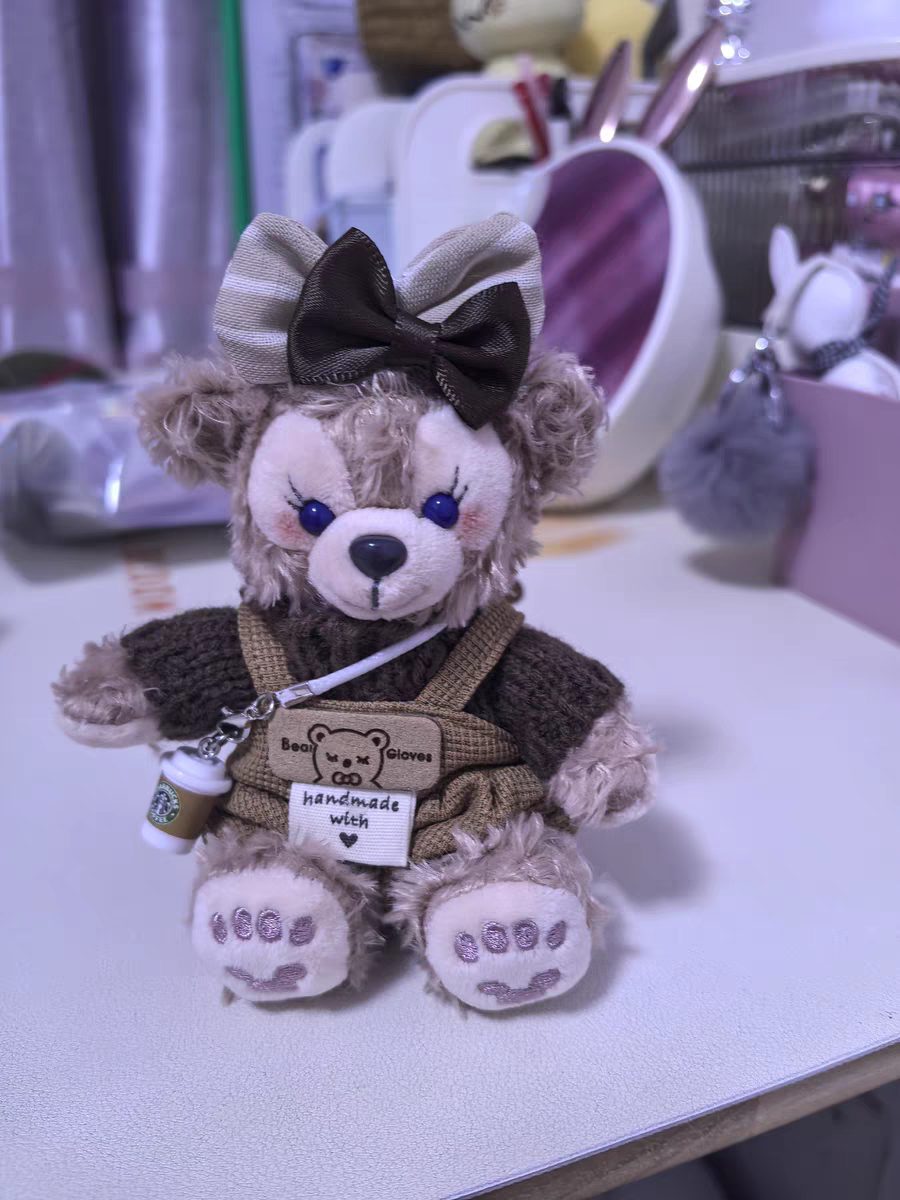 Limited Edition Sherry May Plush Keychain - Luxe Teddy Bear Bag - product view 7
