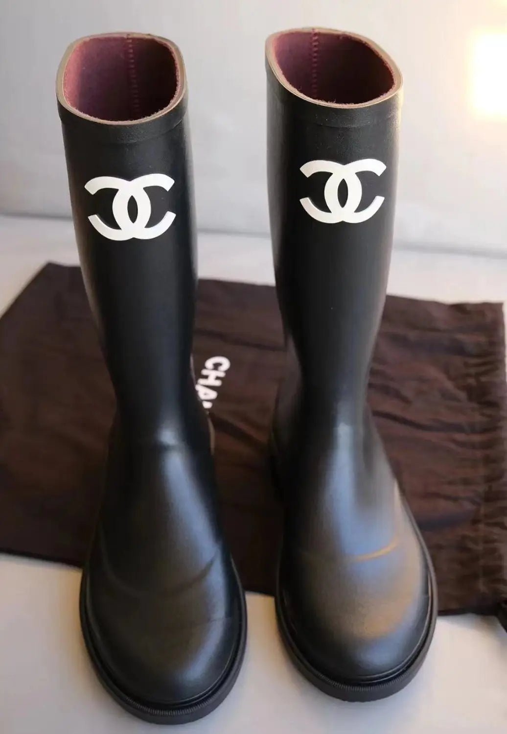 Elegant Classic Waterproof Tall Boots - product view 3