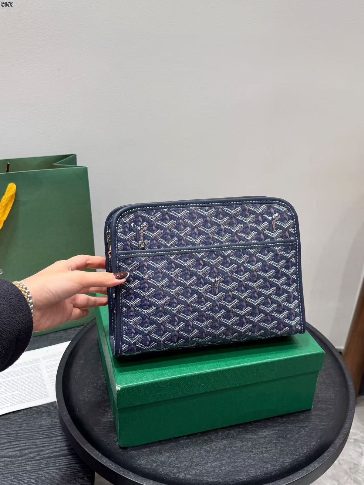 Essential clutch bag for men - product view 4