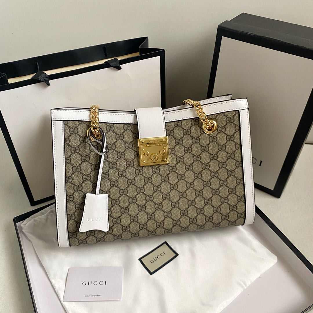 Classic Chain-Handle Tote Bag - product view 1