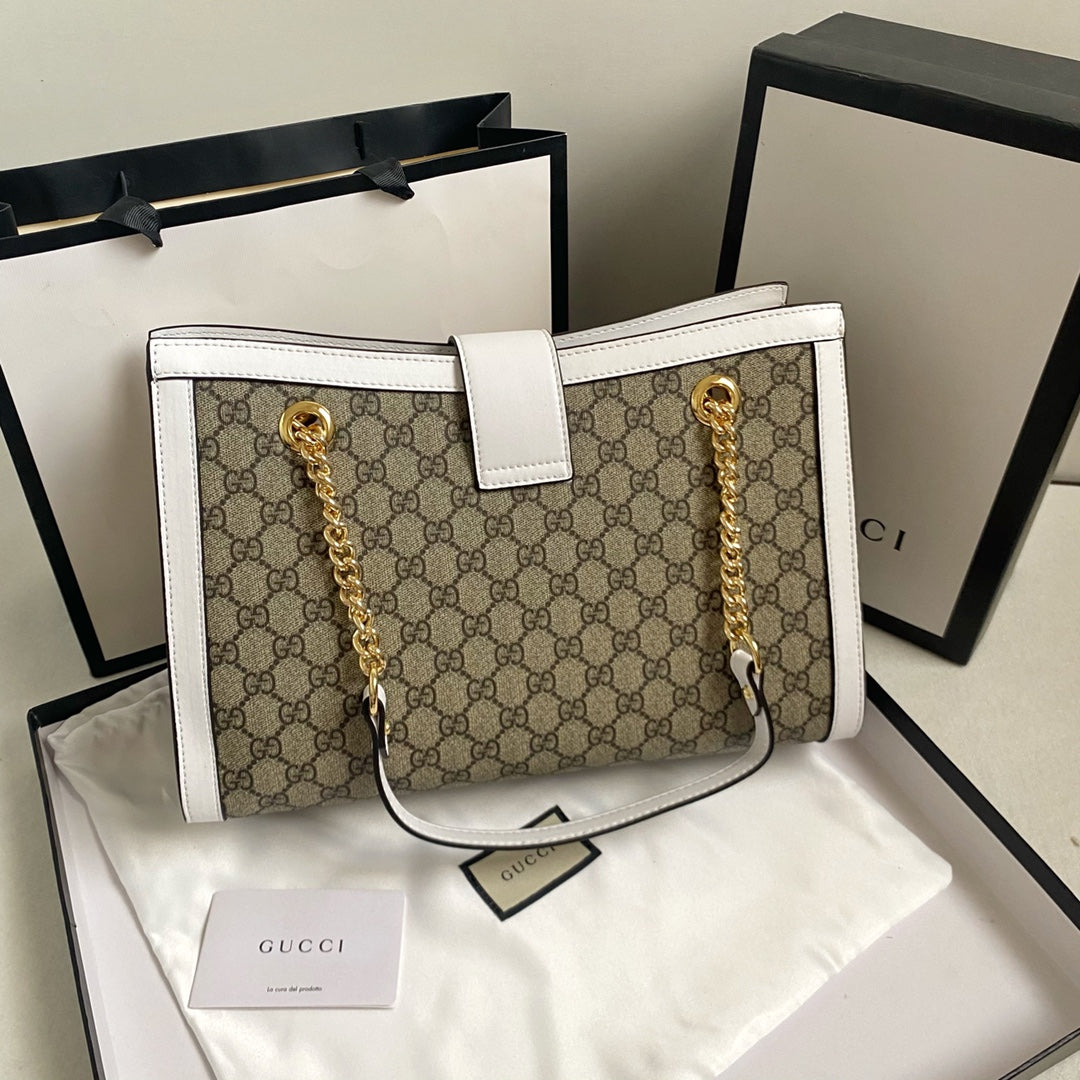 Classic Chain-Handle Tote Bag - product view 4