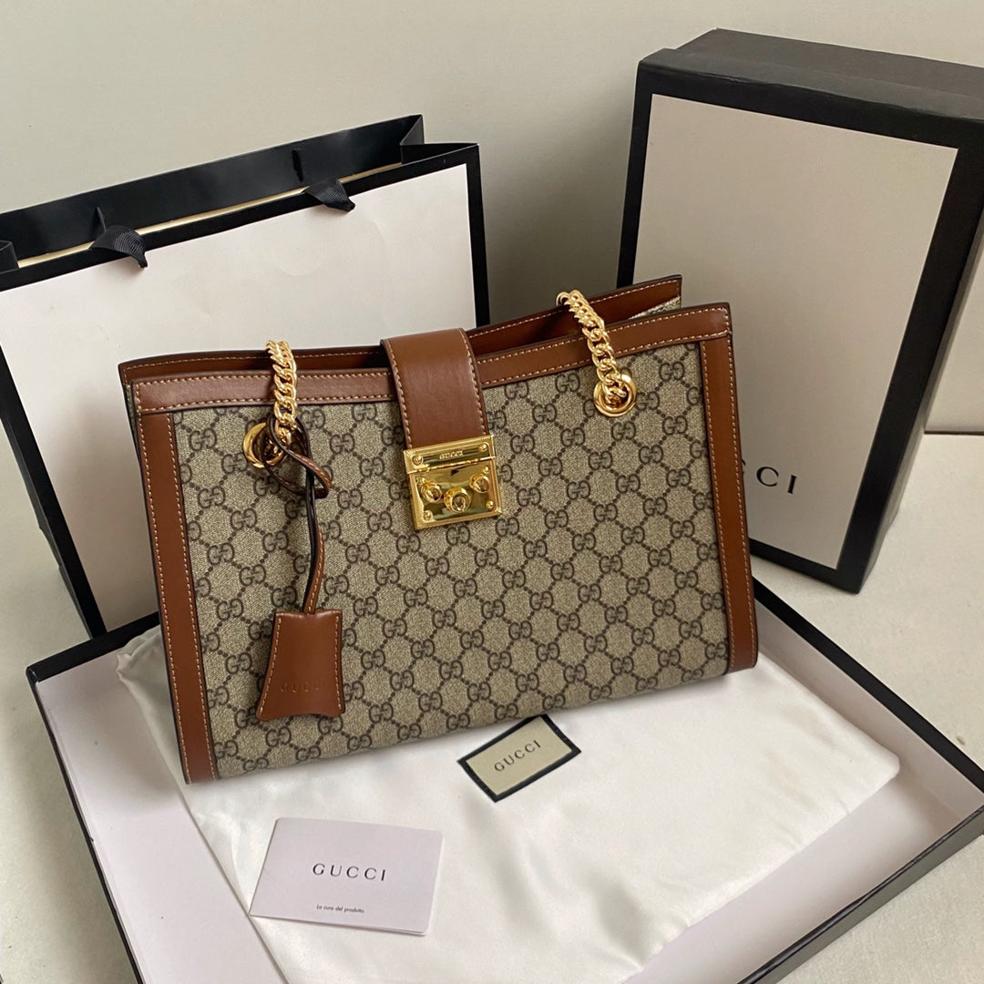 Classic Chain-Handle Tote Bag - product view 2